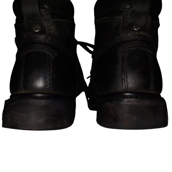 Harley-Davidson Mens Black Leather Ruskin Lace-Up Motorcycle Boots Size 11.5 M - Picture 7 of 15